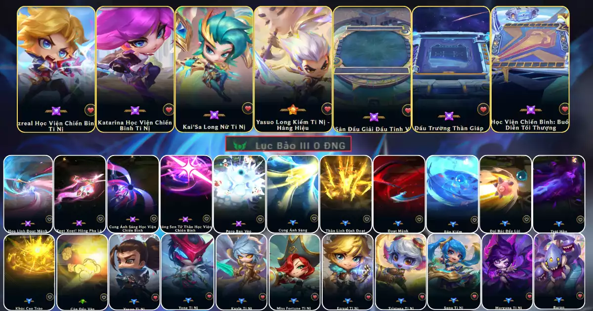 Combo Yasuo hàng hiệu tinh võ Vip